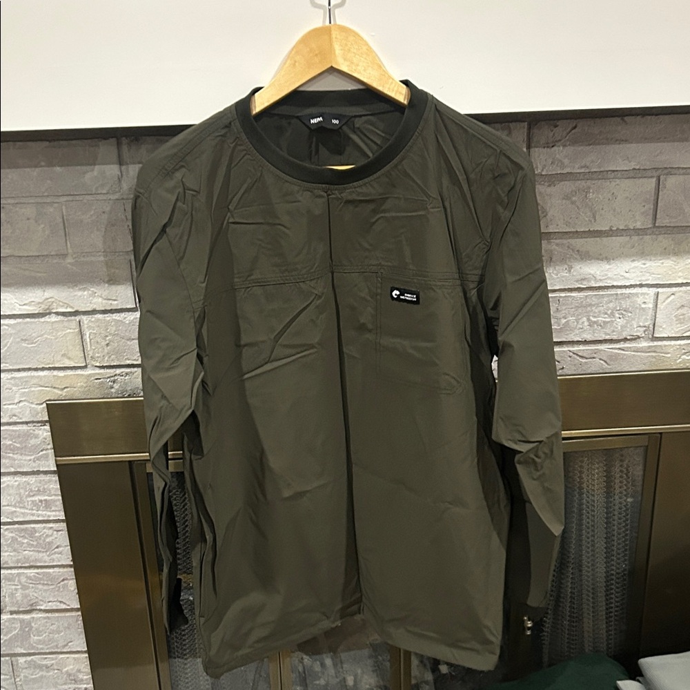 Olive Green Long Sleeve Rash Guard/Shirt